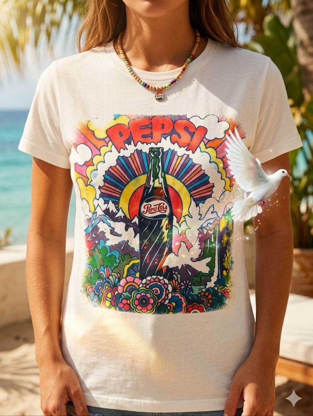 👽NWT Pepsi Cola vintage tee shirt
